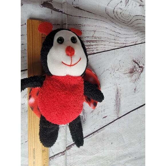 Greenbrier Ladybug plush Stuffed Animal 7 Inches - Picture 5 of 6